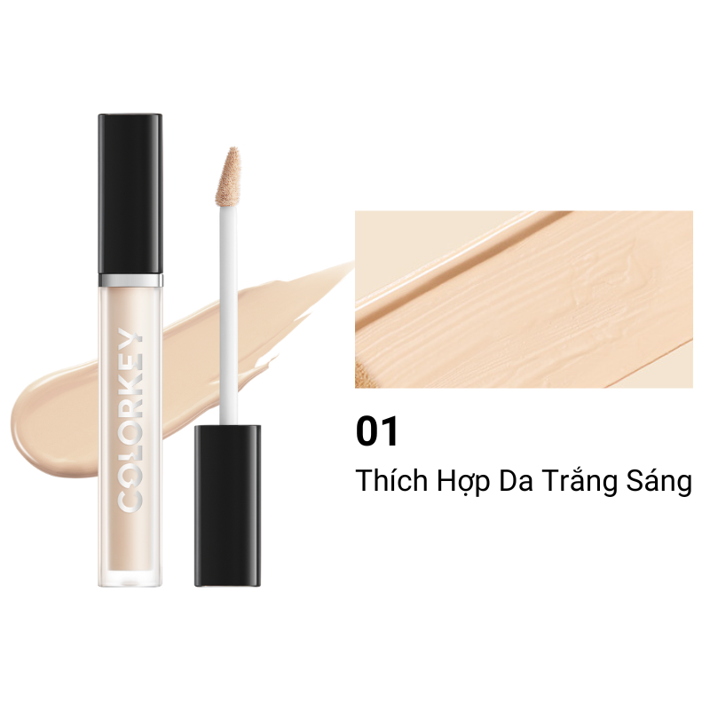 COLORKEY Tint Berair Warna Tahan Lama, Cawan Tidak Melekat, Bibir Sangat Licin Versi Cung Tuan 1.8g
