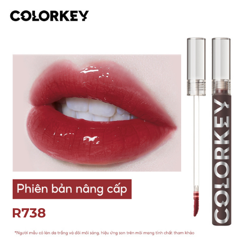 COLORKEY Mirror Lipstick Creates Mirror-Like Glossy Effect For Full, Seductive Lips 1.7g