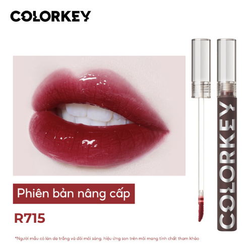 COLORKEY Mirror Lipstick Creates Mirror-Like Glossy Effect For Full, Seductive Lips 1.7g