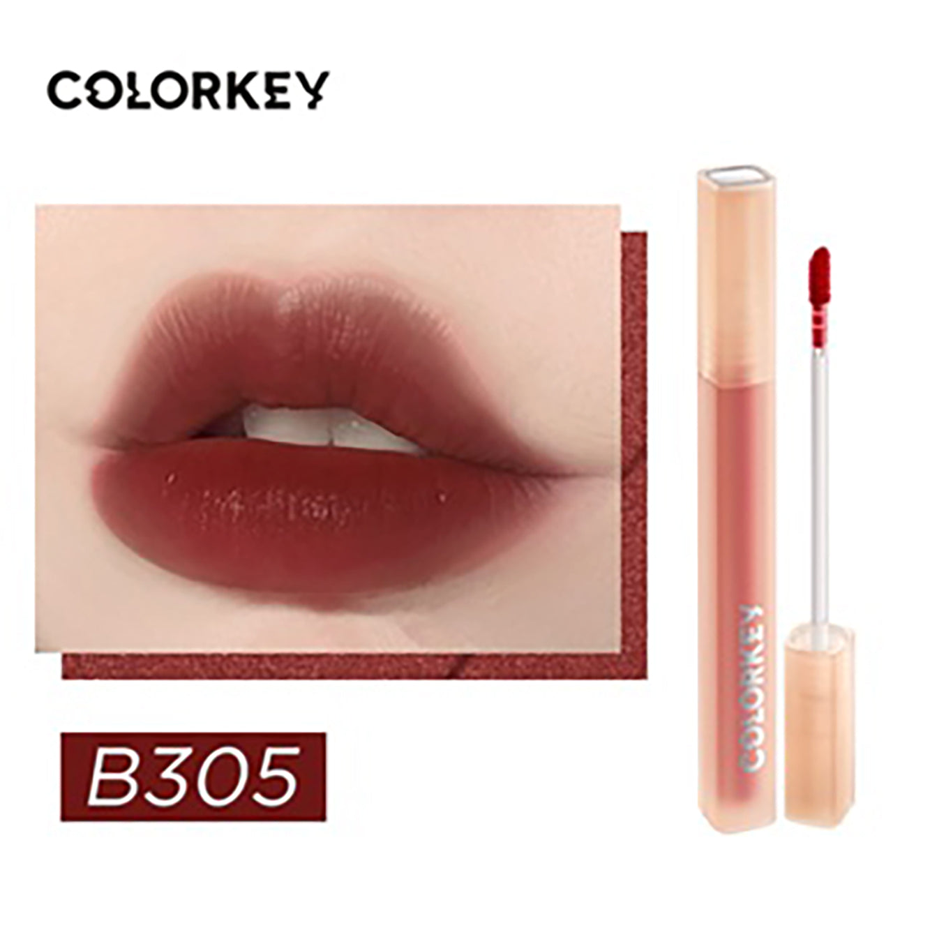 COLORKEY Watery Tint Long-lasting, Non-Sticky, Super Smooth Lipstick 1.8g