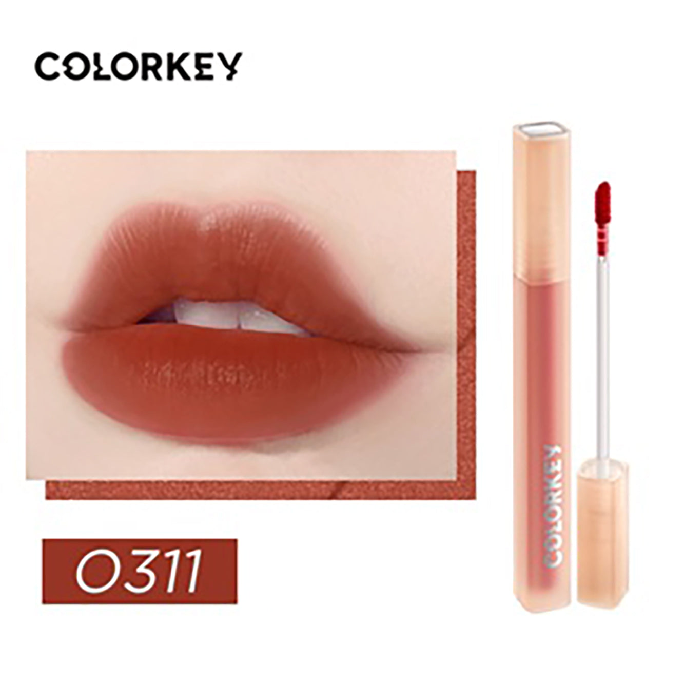 COLORKEY Watery Tint Long-lasting, Non-Sticky, Super Smooth Lipstick 1.8g