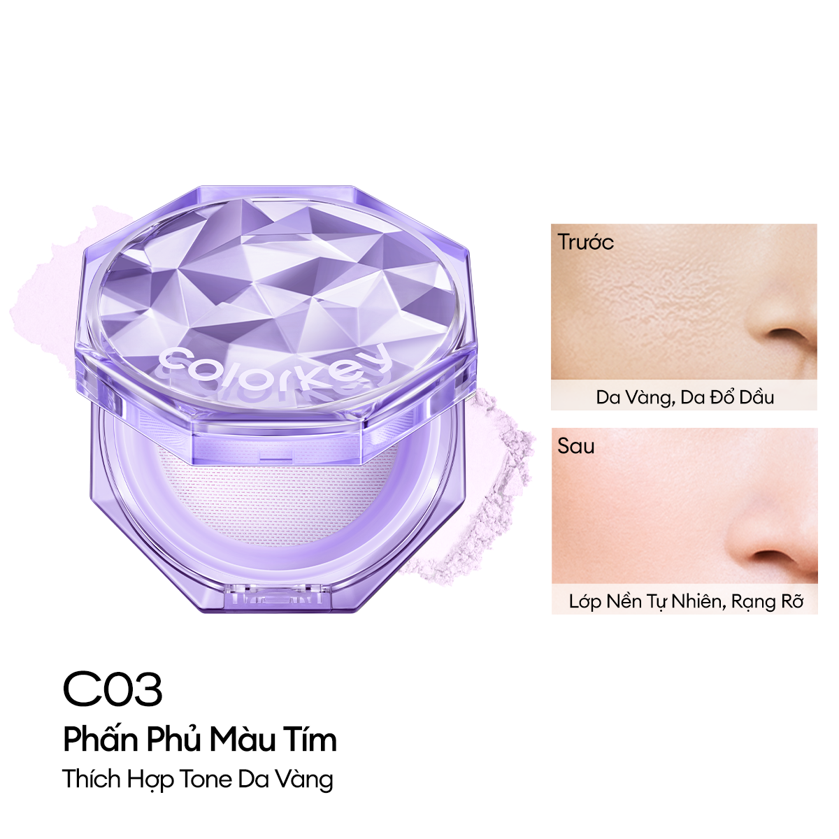 Kombo 5 Kotak Topeng Kertas Vitamin B5 COLORKEY LUMINOUS Membantu Melembapkan, Menyokong Pemulihan Kulit Dengan Banyak Nutrien 25ml/keping