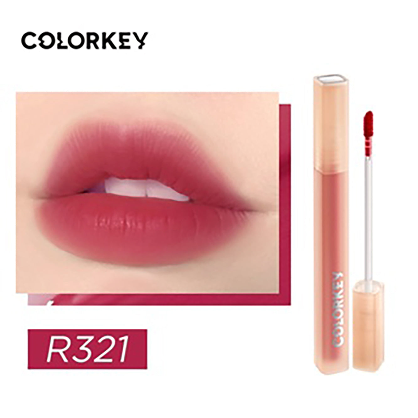 COLORKEY Watery Tint Long-lasting, Non-Sticky, Super Smooth Lipstick 1.8g
