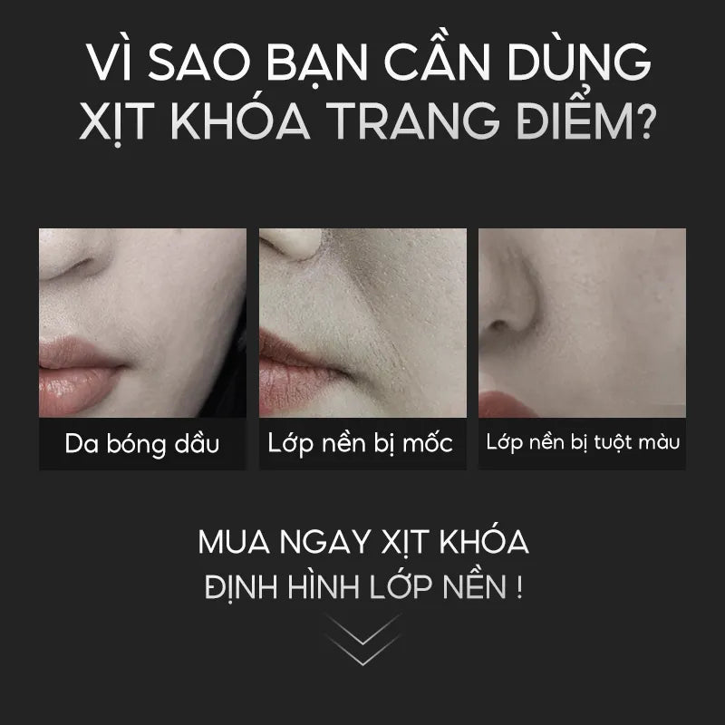 Xịt Khóa Nền COLORKEY Tia Sương Mềm Mại Giúp Khóa Chặt Lớp Trang Điểm Phù Hợp Mọi Loại Da 100ml/chai