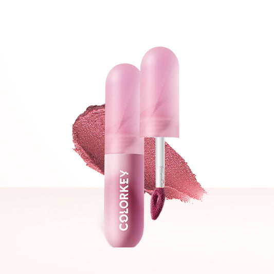 Son Kem Bùn COLORKEY Lip Mud Chất Son Mềm Mịn Che Vân Môi Tốt, Màu Sắc Thời Thượng 2g