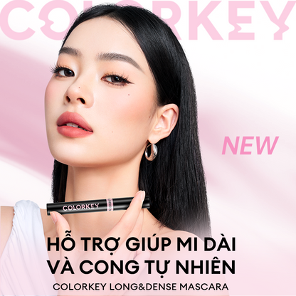 Mascara COLORKEY Hỗ Trợ Giúp Mi Dài Và Tơi, Tạo Cảm Giác Tự Nhiên, Nhanh Khô, Không Lem Trôi 4.5g