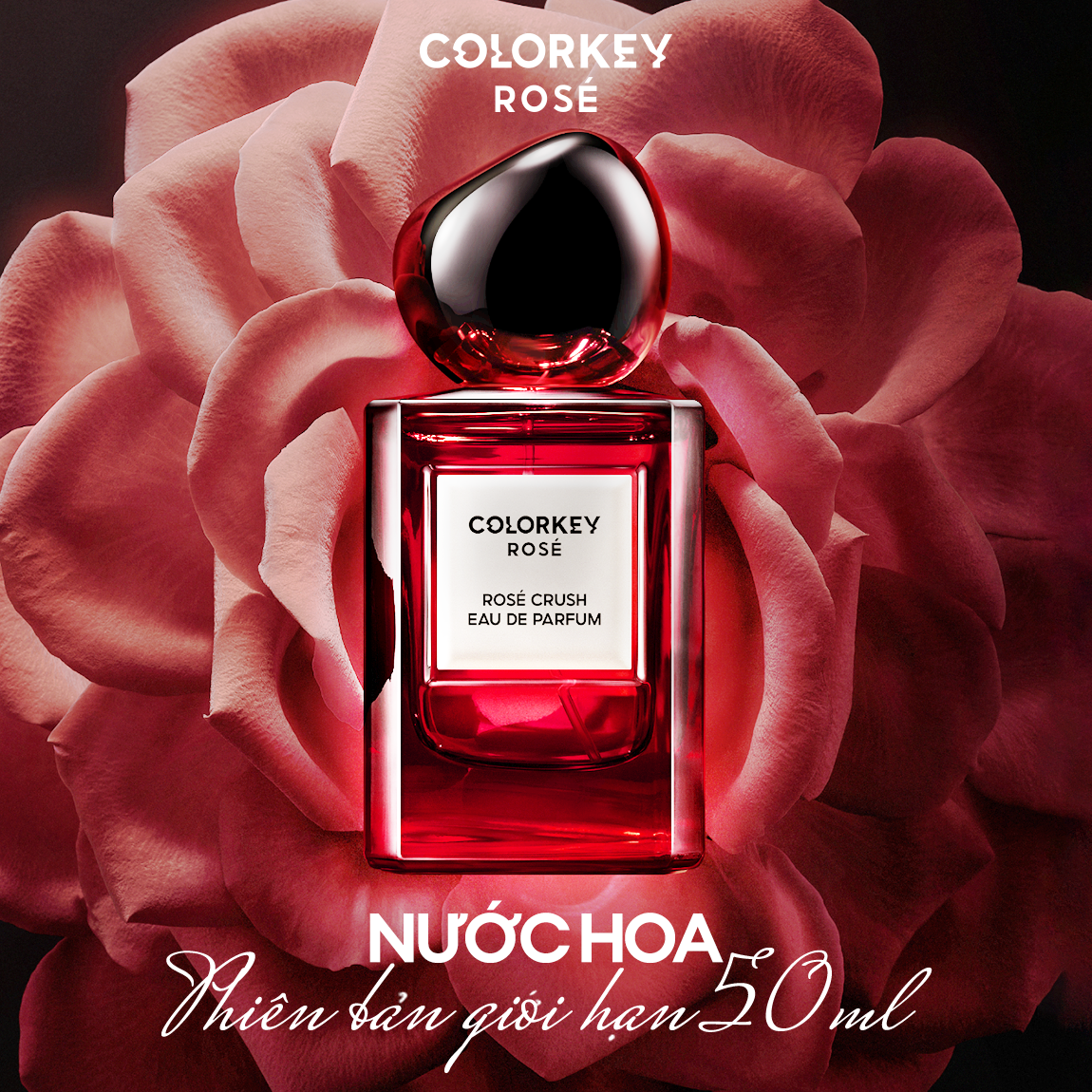 [LIMITED] - Nước Hoa Cao Cấp COLORKEY ROSÉ - EAU DE PARFUM Phiên Bản Giới Hạn 50ml