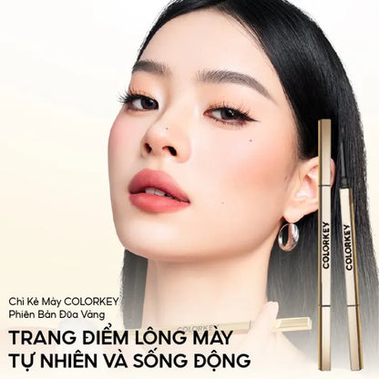 Chì Kẻ Mày COLORKEY Thiết Kế Hai Đầu Tiện Dụng, Thích Hợp Dùng Điêu Khắc 0.7g