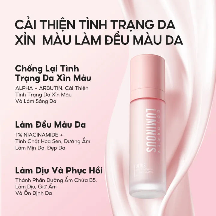 Gel Dưỡng Ẩm COLORKEY LUMINOUS Phù Hợp Da Nhạy Cảm Giúp Dưỡng Ẩm Từ Bên Trong, Hỗ Trợ Làm Sáng Da 50ml