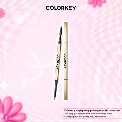 Chì Kẻ Mày COLORKEY Thiết Kế Hai Đầu Tiện Dụng, Thích Hợp Dùng Điêu Khắc 0.7g