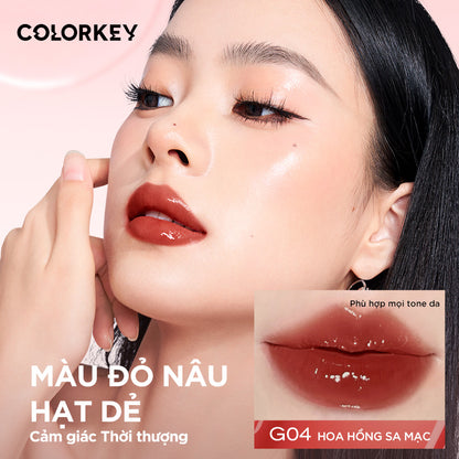 Son Dưỡng Môi Có Màu COLORKEY Giúp Dưỡng Ẩm Môi, Hiệu Chỉnh Sắc Môi Tươi Tắn 3g