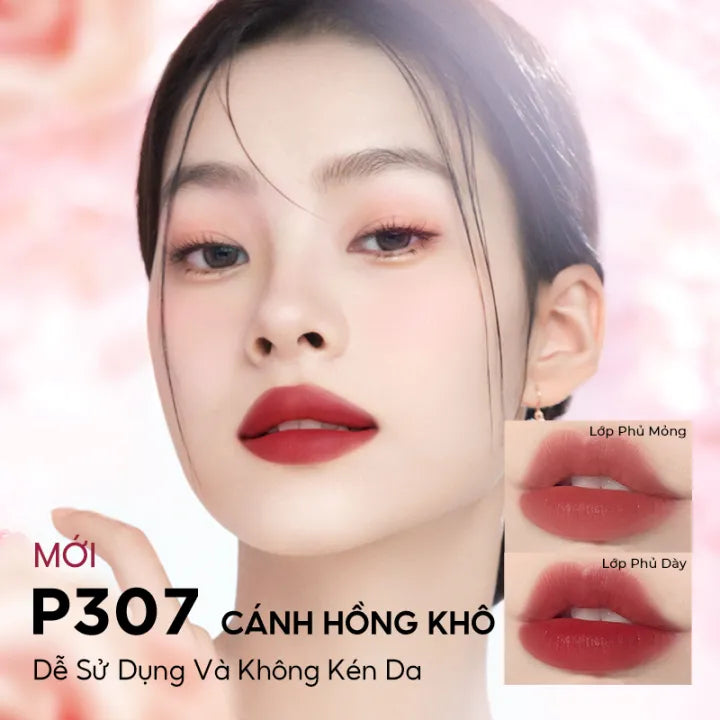 Son COLORKEY Watery Tint Bền Màu Lâu Trôi, Không Dính Cốc, Siêu Mịn Môi 1.8g