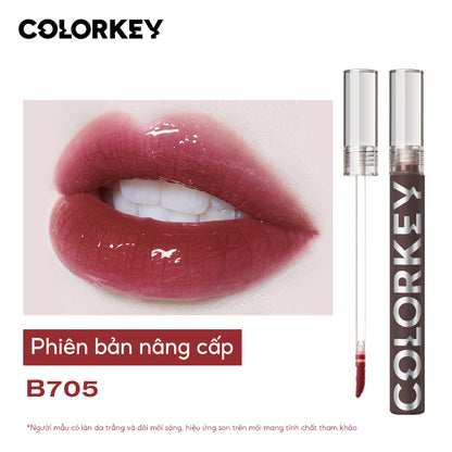 Son Môi Gương Bóng COLORKEY Mirror Tạo Hiệu Ứng Căng Bóng Như Gương Cho Đôi Môi Đầy Đặn Quyến Rũ 1.7g