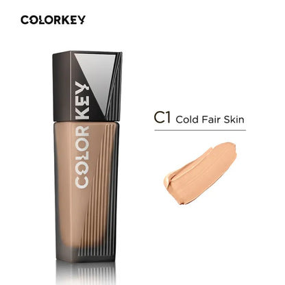 Kem Nền COLORKEY Dạng Lỏng Chân Ái Cho Da Dầu Cho Lớp Trang Điểm Lì Mỏng Nhẹ và Lâu Trôi, Không Dễ Xỉn Màu 30g