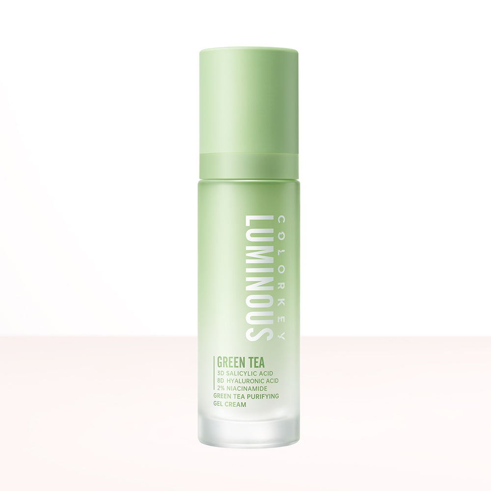 Gel Dưỡng Ẩm Trà Xanh COLORKEY LUMINOUS Hỗ Trợ Dưỡng Ẩm Và Làm Dịu Da 50g/ chai