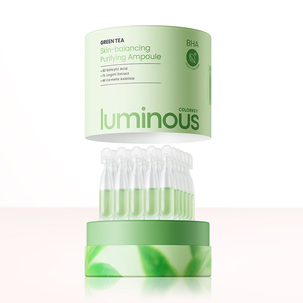 [MỚI] Tinh Chất Dưỡng Da Trà Xanh COLORKEY LUMINOUS Hỗ Trợ Phục Hồi Và Cân Bằng Da 1.5ml/ống