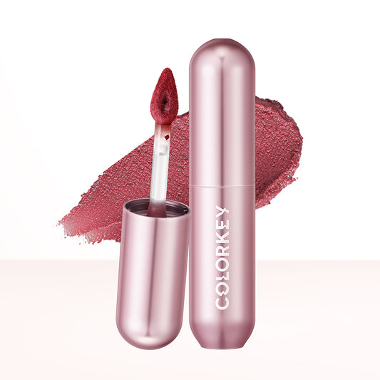 [PHIÊN BẢN NÂNG CẤP] Son Kem Bùn COLORKEY Lip Mud Mousse Matte Chất Son Mềm Mịn, Che Vân Môi Tốt, Hỗ Trợ Dưỡng Ẩm, Màu Sắc Thời Thượng 2g