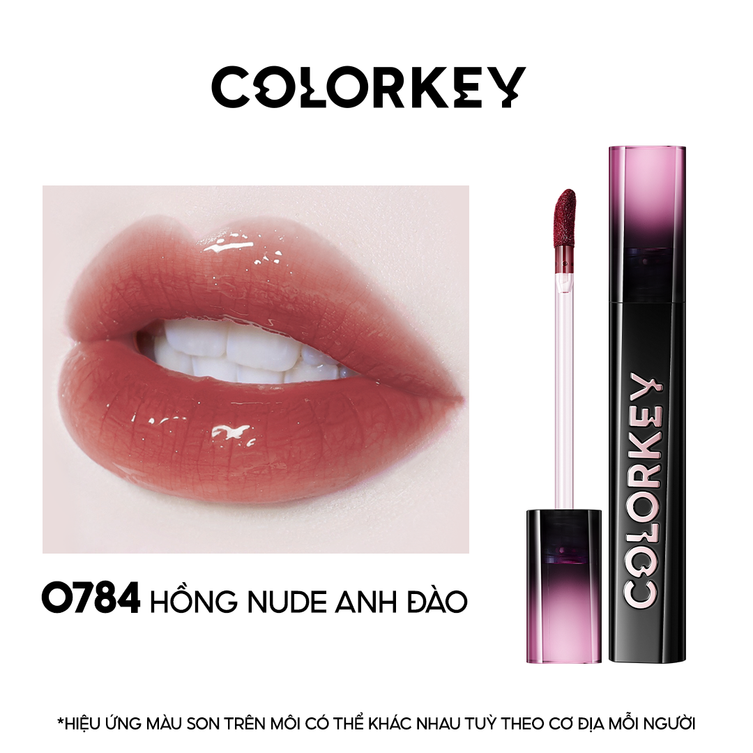 Son Môi Gương Bóng Phiên Bản Nâng Cấp COLORKEY Mirror Tạo Hiệu Ứng Căng Bóng Cho Môi Đầy Đặn Quyến Rũ 2,5g