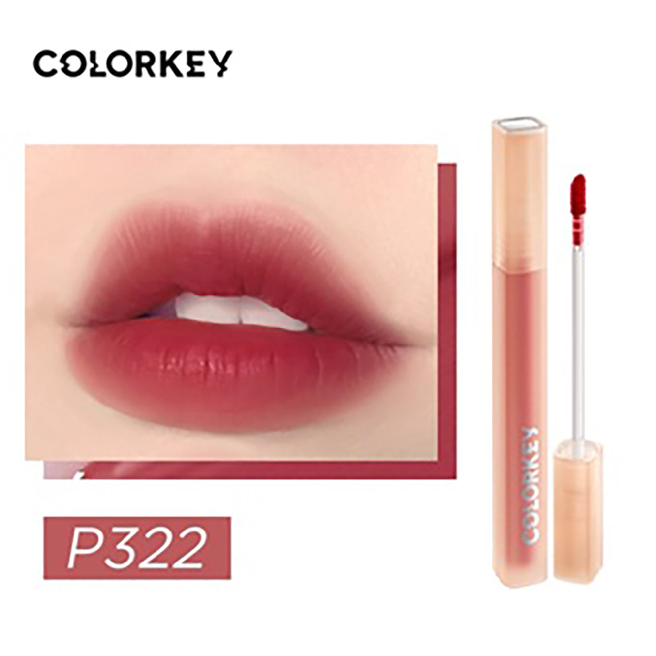 Son COLORKEY Watery Tint Bền Màu Lâu Trôi, Không Dính Cốc, Siêu Mịn Môi 1.8g