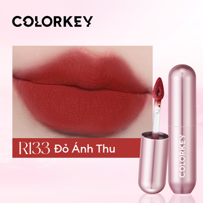 [PHIÊN BẢN NÂNG CẤP] Son Kem Bùn COLORKEY Lip Mud Mousse Matte Chất Son Mềm Mịn, Che Vân Môi Tốt, Hỗ Trợ Dưỡng Ẩm, Màu Sắc Thời Thượng 2g