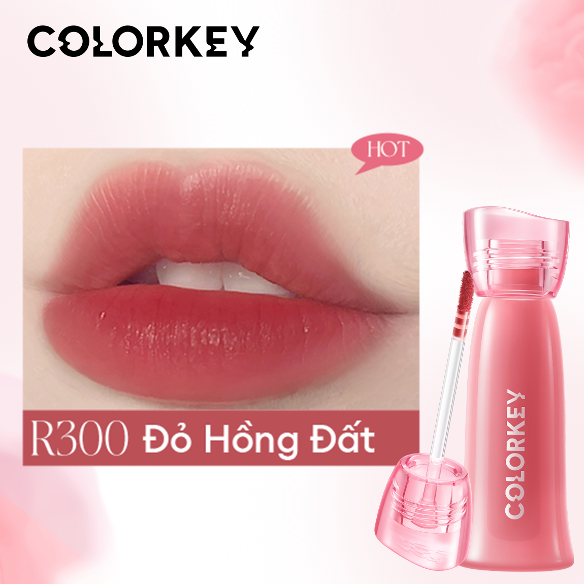 [PHIÊN BẢN NÂNG CẤP] Son COLORKEY Soft Matte Water Tint Bản Nâng Cấp Bền Màu, Chất Son Ẩm Mịn Như Sương 2.5g