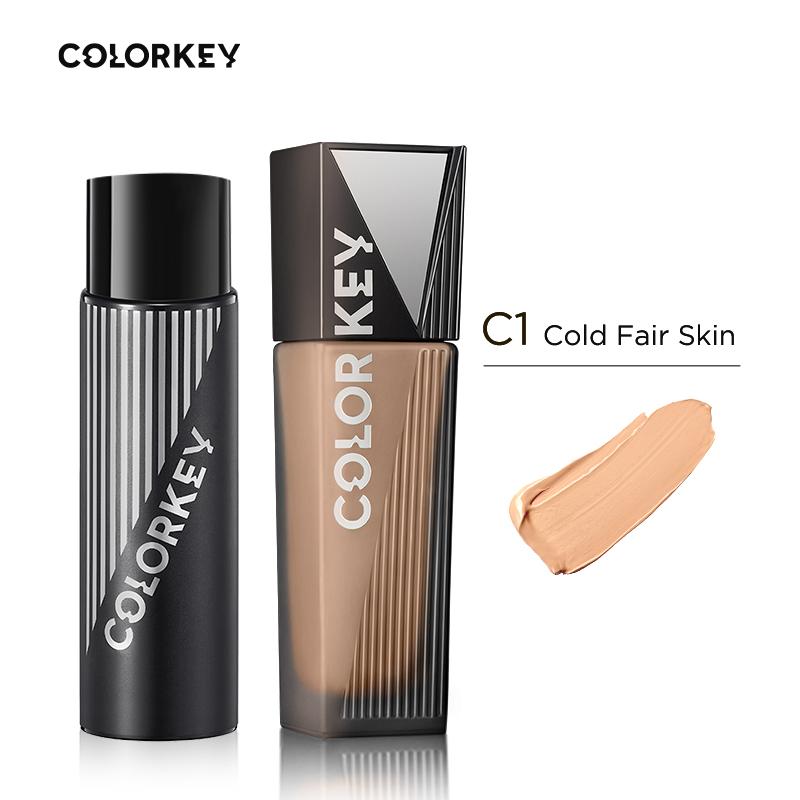 Combo 1 Chai Kem Nền COLORKEY Dạng Lỏng Cho Da Dầu 30g & 1 Xịt Khóa Nền COLORKEY Tia Sương Mềm Mại Giúp Khóa Chặt Lớp Trang Điểm100ml/chai