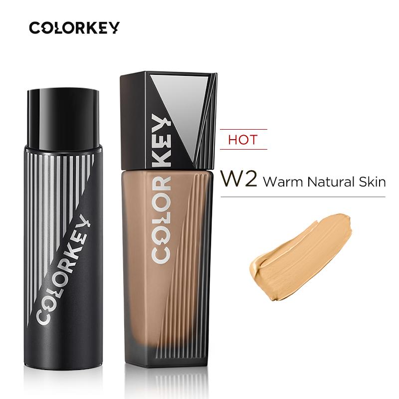 Combo 1 Chai Kem Nền COLORKEY Dạng Lỏng Cho Da Dầu 30g & 1 Xịt Khóa Nền COLORKEY Tia Sương Mềm Mại Giúp Khóa Chặt Lớp Trang Điểm100ml/chai