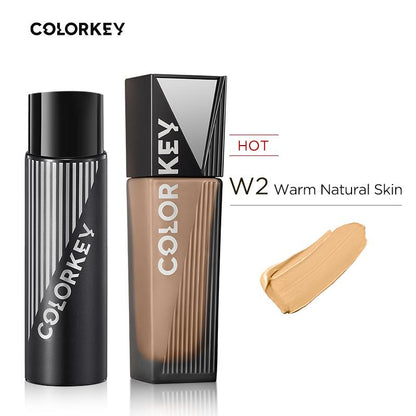 Combo 1 Chai Kem Nền COLORKEY Dạng Lỏng Cho Da Dầu 30g & 1 Xịt Khóa Nền COLORKEY Tia Sương Mềm Mại Giúp Khóa Chặt Lớp Trang Điểm100ml/chai